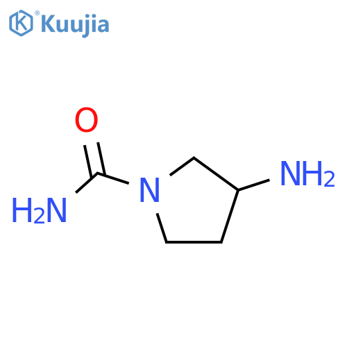 3-aminopyrrolidine-1-carboxamide structure