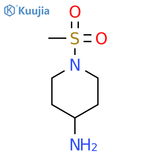1-methanesulfonylpiperidin-4-amine structure