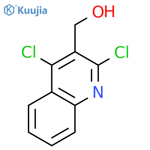 3-Quinolinemethanol, 2,4-dichloro- structure