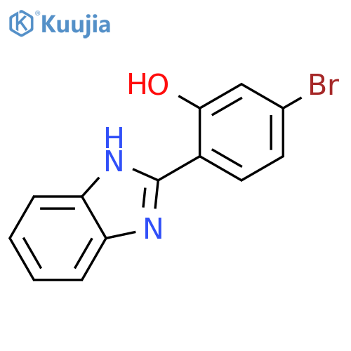 Phenol, 2-(1H-benzimidazol-2-yl)-5-bromo- structure