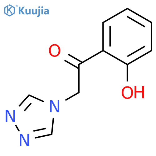 ETHANONE, 1-(2-HYDROXYPHENYL)-2-(4H-1,2,4-TRIAZOL-4-YL)- structure