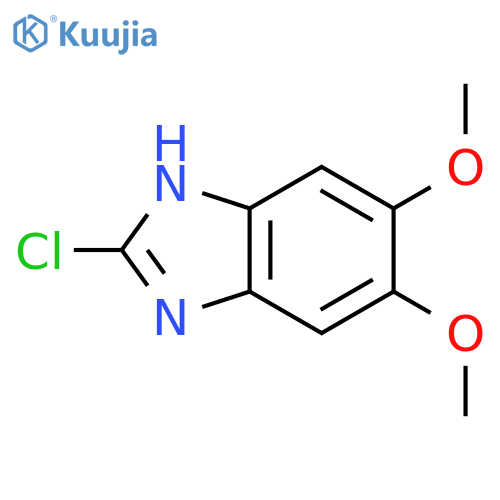 2-chloro-5,6-dimethoxy-1H-Benzimidazole structure