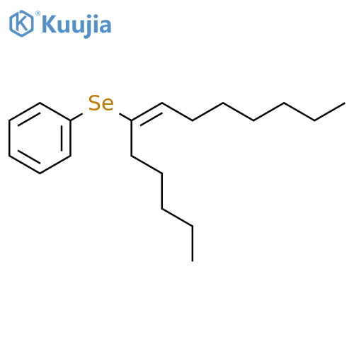 BENZENE, [[(1E)-1-PENTYL-1-OCTENYL]SELENO]- structure