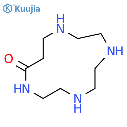 1,4,7,10-Tetraazacyclotridecan-11-one structure