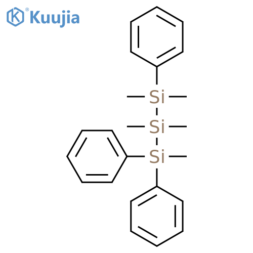 Trisilane, 1,1,2,2,3-pentamethyl-1,3,3-triphenyl- structure