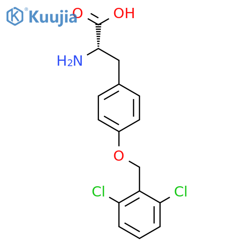 o-2,6-dichlorobenzyl-l-tyrosine structure