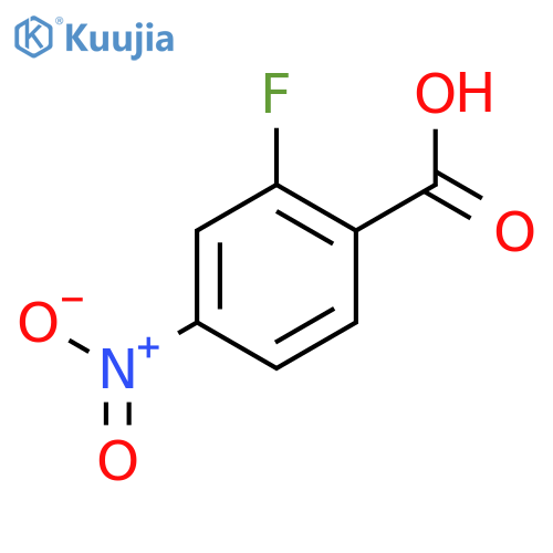 2-Fluoro-4-nitrobenzoic acid structure