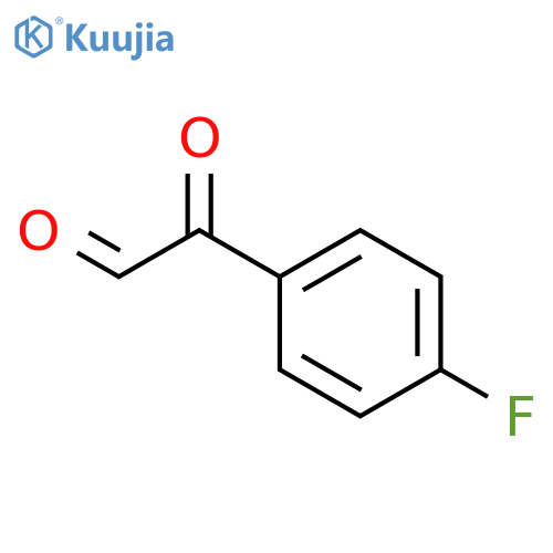 4-Fluoro-α-oxo-benzeneacetaldehyde structure