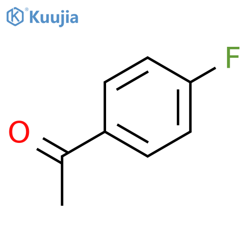 4-fluoroacetophenone structure