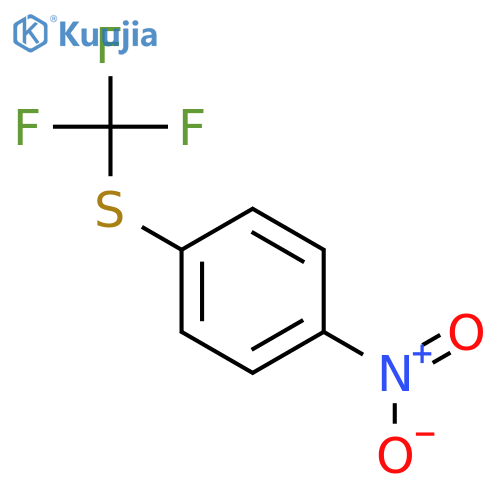 (4-Nitrophenyl)(trifluoromethyl)sulfane structure