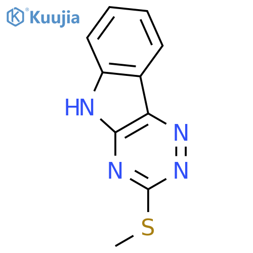 3-(methylthio)-5H-1,2,4-Triazino[5,6-b]indole structure