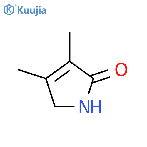 3,4-dimethyl-2,5-dihydro-1h-pyrrol-2-one structure