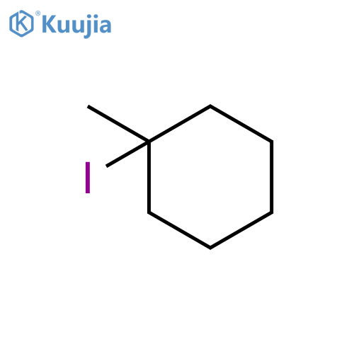 Cyclohexane, 1-iodo-1-methyl- structure