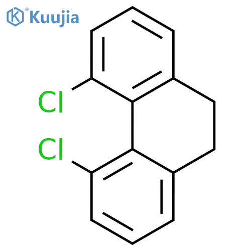 Phenanthrene, 4,5-dichloro-9,10-dihydro- structure