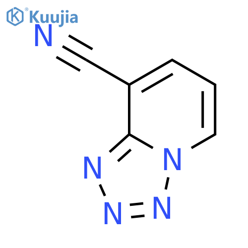1,2,3,4tetrazolo1,5-apyridine-8-carbonitrile structure
