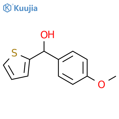 4-Methoxyphenyl-(2-thienyl)methanol structure