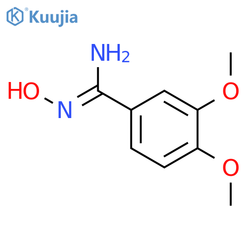 3,4-Dimethoxybenzamidoxime structure