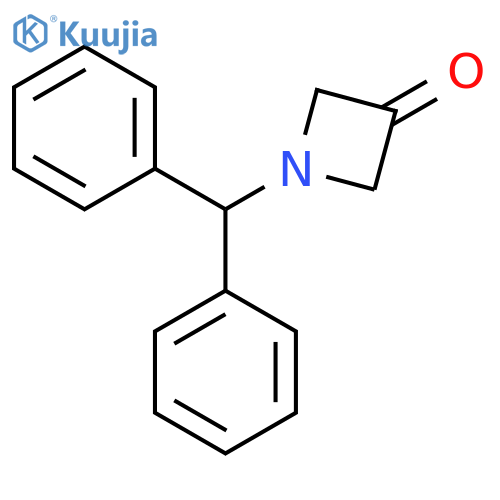 1-Benzhydrylazetidin-3-one structure