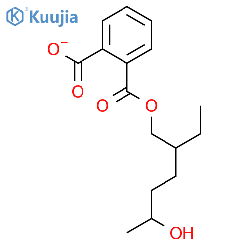 Mono(2-ethyl-5-hydroxyhexyl) Phthalate (Mixture of Diastereomers) structure