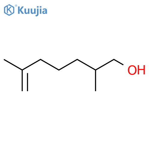 2,6-Dimethyl-6-hepten-1-ol; (ξ)-form structure