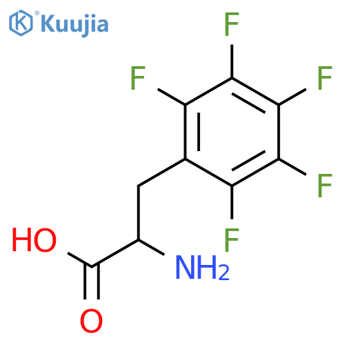 (R)-2-Amino-3-(perfluorophenyl)propanoic acid structure