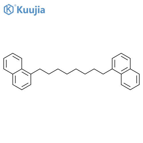 Naphthalene, 1,1'-(1,8-octanediyl)bis- structure