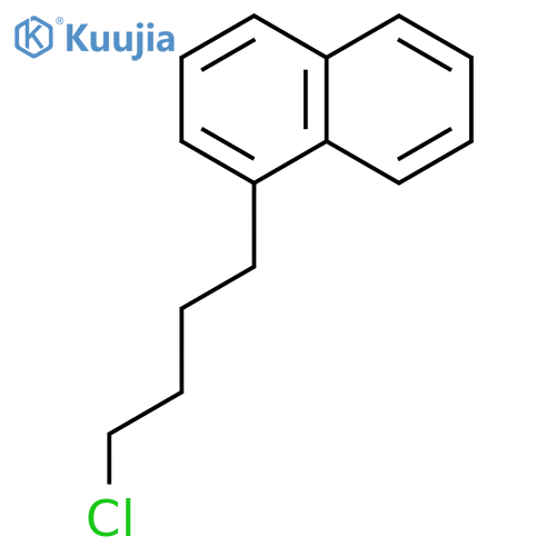 NAPHTHALENE, 1-(4-CHLOROBUTYL)- structure