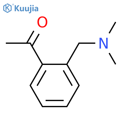 Ethanone, 1-[2-[(dimethylamino)methyl]phenyl]- structure