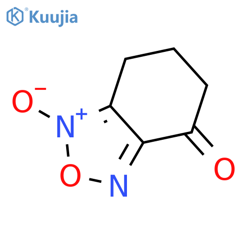 2,1,3-Benzoxadiazol-4(5H)-one, 6,7-dihydro-, 1-oxide structure