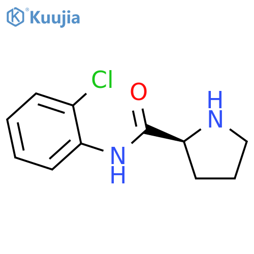 2-PYRROLIDINECARBOXAMIDE, N-(2-CHLOROPHENYL)-, (2S)- structure