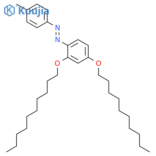 Diazene, [2,4-bis(decyloxy)phenyl](4-methylphenyl)-, (1E)- structure
