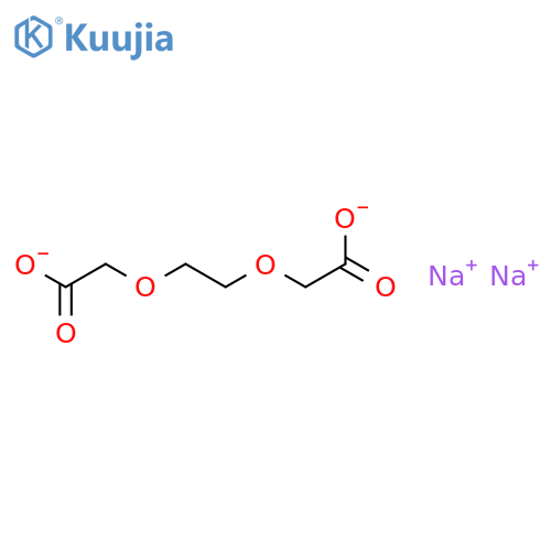 Acetic acid,2,2'-[1,2-ethanediylbis(oxy)]bis-, disodium salt (9CI) structure