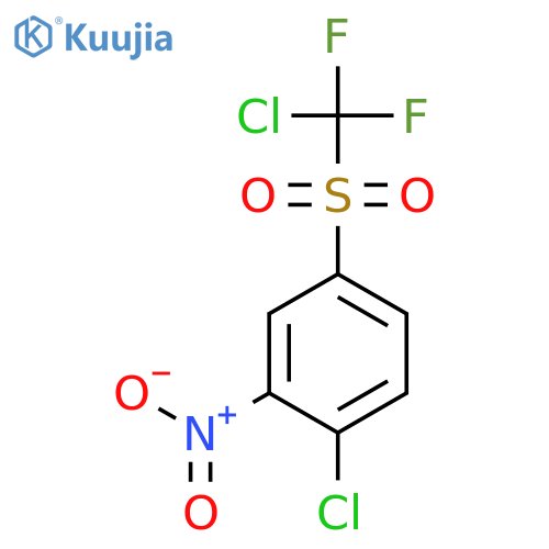 Benzene, 1-chloro-4-[(chlorodifluoromethyl)sulfonyl]-2-nitro- structure