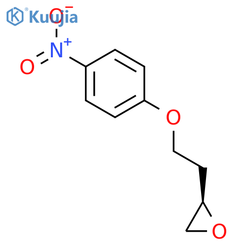 Oxirane, [2-(4-nitrophenoxy)ethyl]-, (2R)- structure