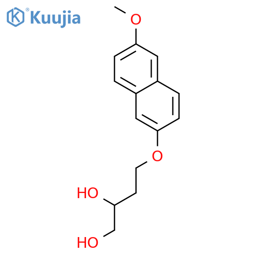 1,2-BUTANEDIOL, 4-[(6-METHOXY-2-NAPHTHALENYL)OXY]- structure