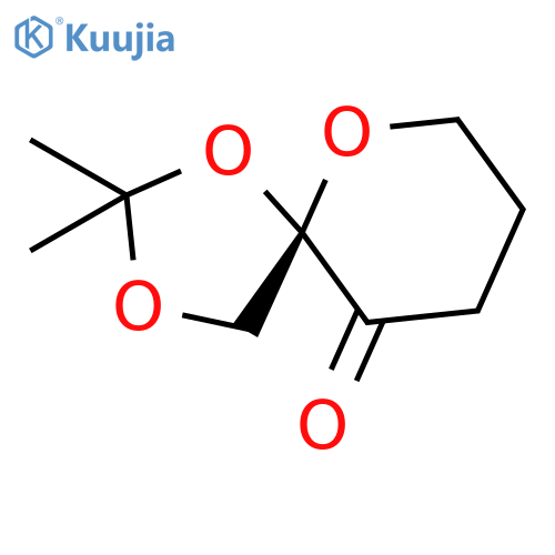 1,3,6-TRIOXASPIRO[4.5]DECAN-10-ONE, 2,2-DIMETHYL-, (5S)- structure