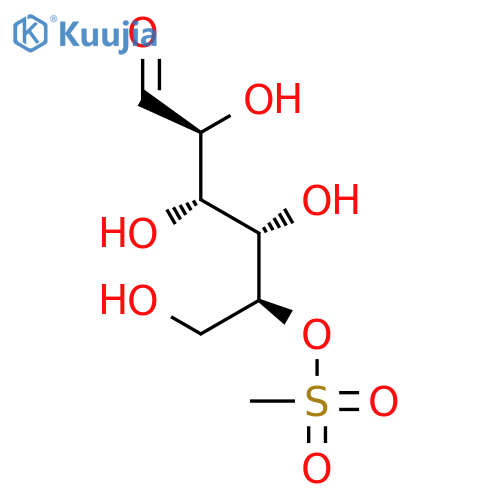 L-Gulose, 5-methanesulfonate structure