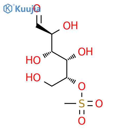 D-MANNOSE, 5-METHANESULFONATE structure