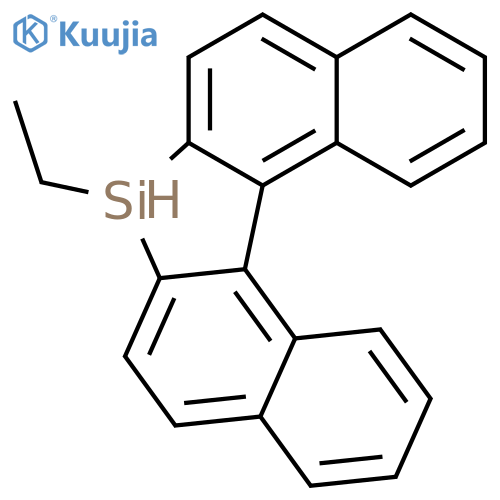 7H-Dinaphtho[2,1-b:1',2'-d]silole, 7-ethyl- structure