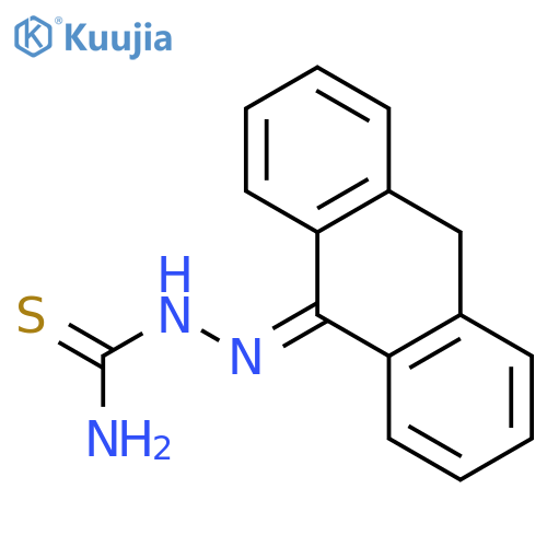 Hydrazinecarbothioamide, 2-(9(10H)-anthracenylidene)- structure