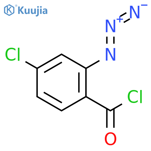 BENZOYL CHLORIDE, 2-AZIDO-4-CHLORO- structure