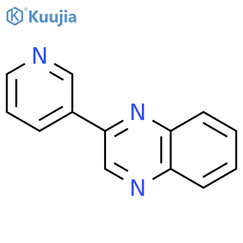 Quinoxaline, 2-(3-pyridinyl)- structure