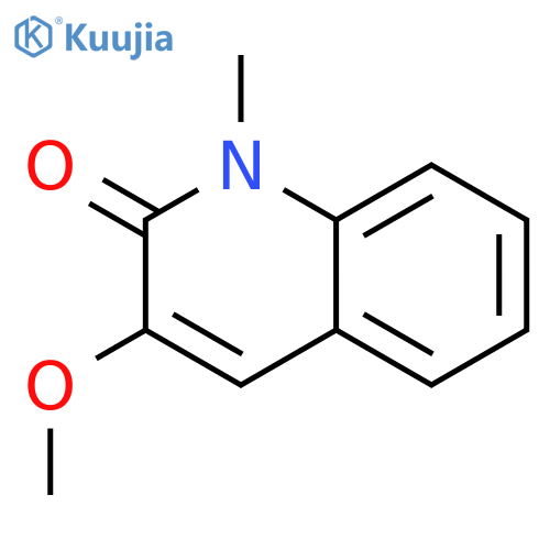 2(1H)-QUINOLINONE, 3-METHOXY-1-METHYL- structure
