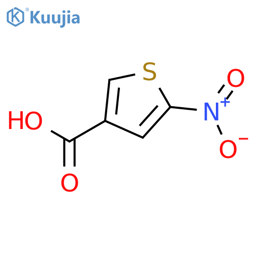 5-Nitrothiophene-3-carboxylic acid structure