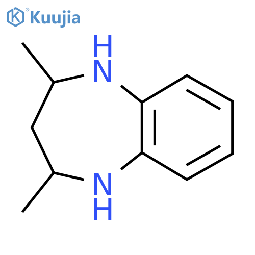 1H-1,5-Benzodiazepine, 2,3,4,5-tetrahydro-2,4-dimethyl- structure