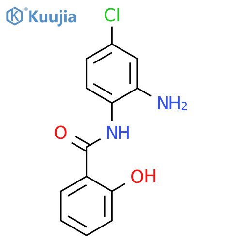 Benzamide, N-(2-amino-4-chlorophenyl)-2-hydroxy- structure