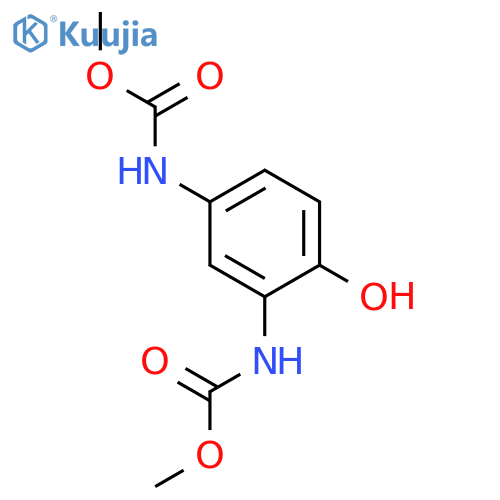 CARBAMIC ACID, (4-HYDROXY-1,3-PHENYLENE)BIS-, DIMETHYL ESTER structure