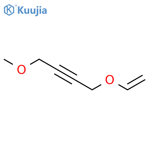 2-Butyne, 1-(ethenyloxy)-4-methoxy- structure