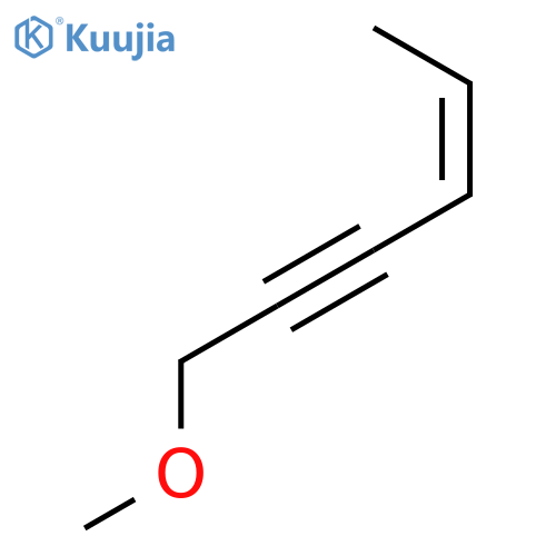 2-Hexen-4-yne, 6-methoxy-, (2Z)- structure