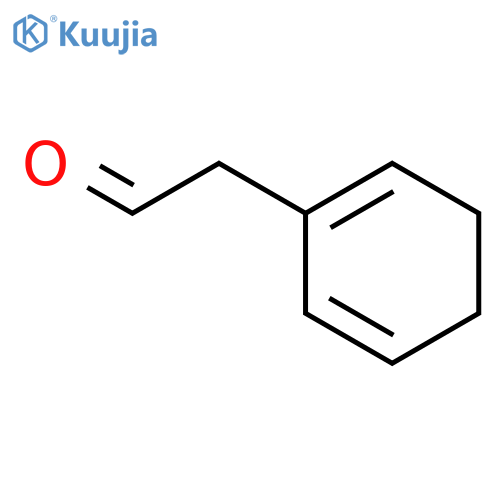 1,5-Cyclohexadiene-1-acetaldehyde structure